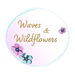 Logo for Waves and Wildflowers