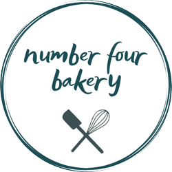 Logo for number four bakery