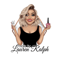 Logo for Nails by Lauren Ralph
