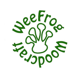 Logo for WeeFrog Woodcraft